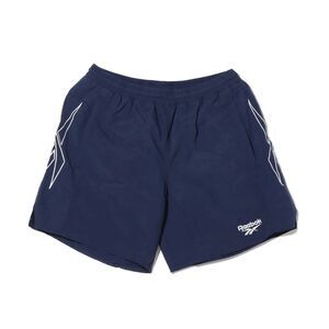 Reebok Men's Dark Blue Athletic Shorts